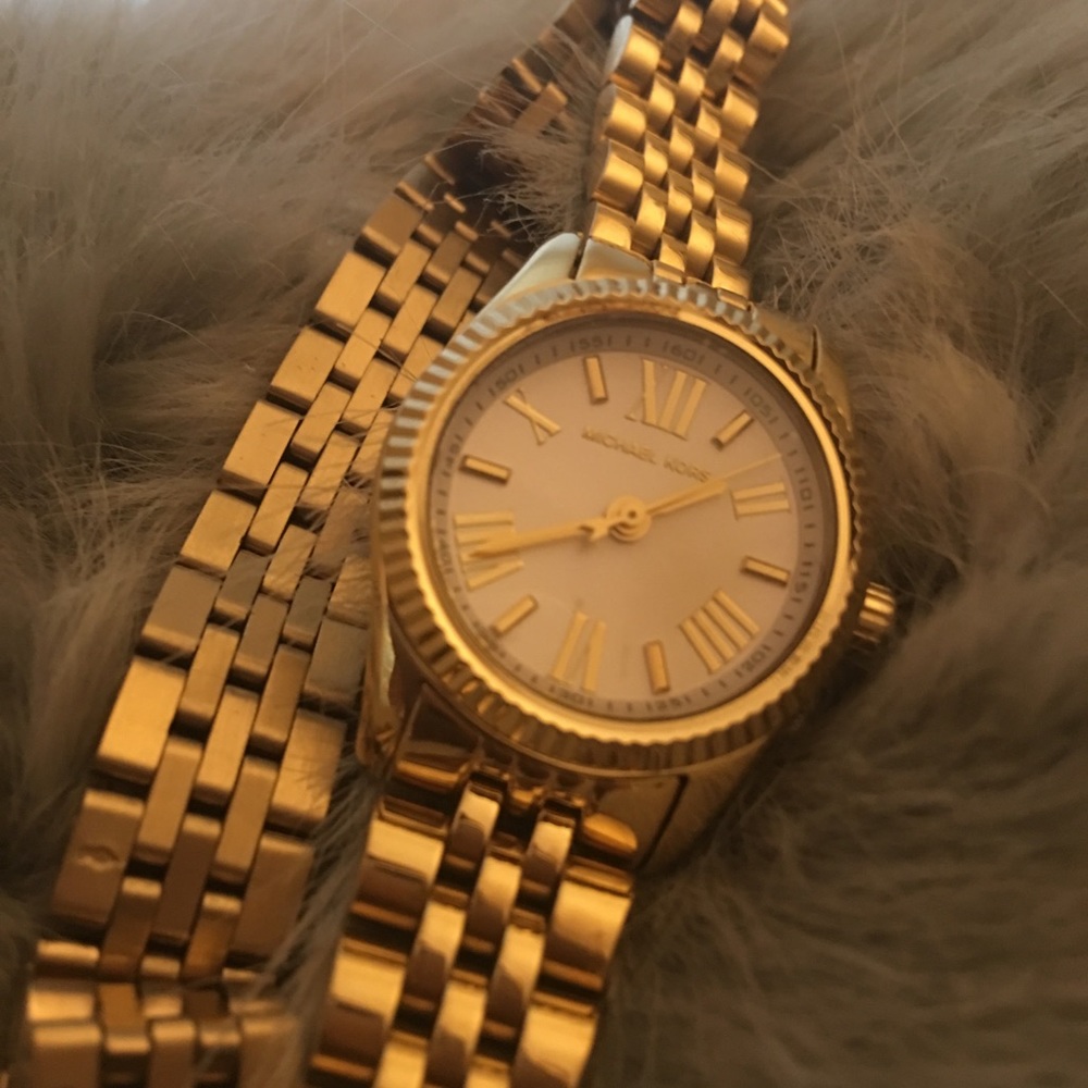 Micheal Kors Gold Wraparound Watch